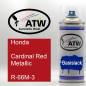 Preview: Honda, Cardinal Red Metallic, R-66M-3: 400ml Sprühdose, von ATW Autoteile West.